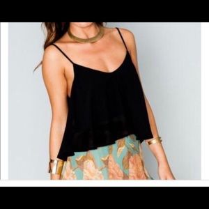 Show me your mumu Charlie crop top